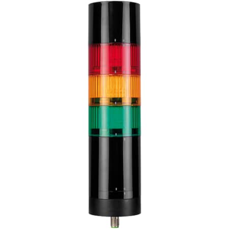 Murrelektronik Signal tower Modlight70 Pro with LED modules, green, amber, red, buzzer, M12 plug, Input 24VDC, IP 65 4000-76705-5310000